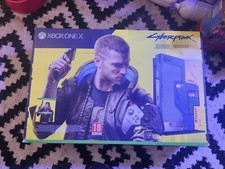 Microsoft Xbox One X 1 To  Console  Cyberpunk 2077 Édition Limitée Code Utilisé 