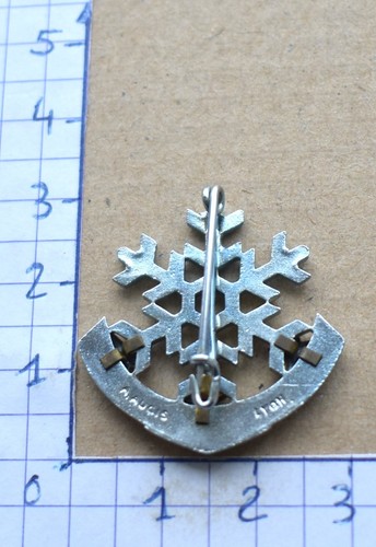 Bel insigne médaille ski esf - bel,
