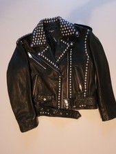 Superbe blouson Perfecto Cuir Clouté - The Kooples - Taille 1 - Neuf