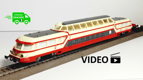 Jouef 852 autorail x - e,