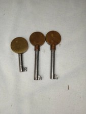 Lot 3 Clefs Anciennes Vintage