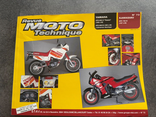 Revue technique moto - revue,