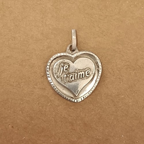 Médaille amoureux je - amoureux,