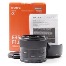 Objectif SONY SEL 35mm F/1.8 OSS SEL35F18 pour monture SONY E [Top Mint] #2701C