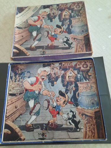 Pinocchio puzzle bois - puzzle,