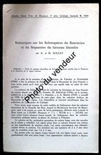 Paléontologie du Jura: Rollet 1959. Les Solenopores du Rauracien et du Séquanien