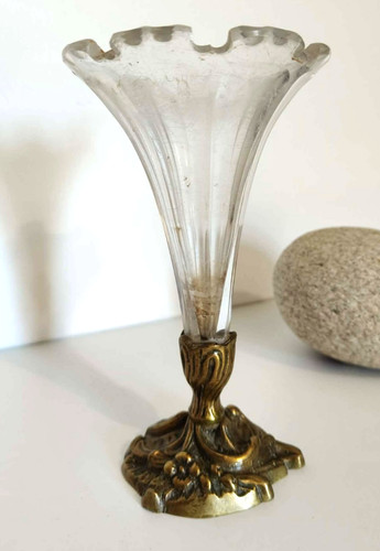 Ancien vase soliflore - ancien, art