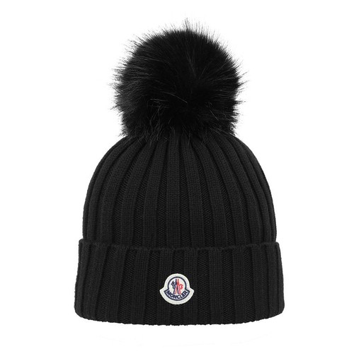 Moncler bonnet fourrure - moncler,