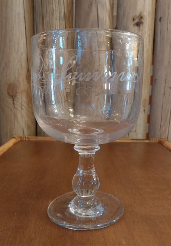 Grand verre souffle - verre, "rince