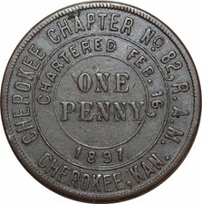 O1064 USA Masonic Franc