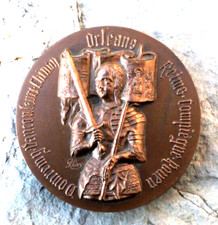 médaille en bronze de jeanne