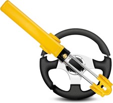 Canne Antivol Haute Visibilité - Barre Bloque Volant pour La Caravane, Fourgon