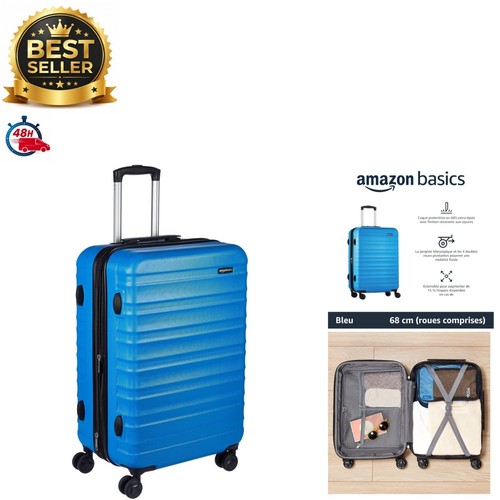 Valise rigide moyenne - rigide,