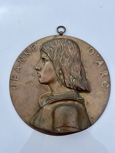 Ancienne grande plaque jeanne - ancienne,