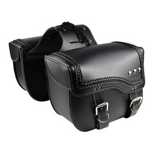 1 paire Gros Sac selle en cuir