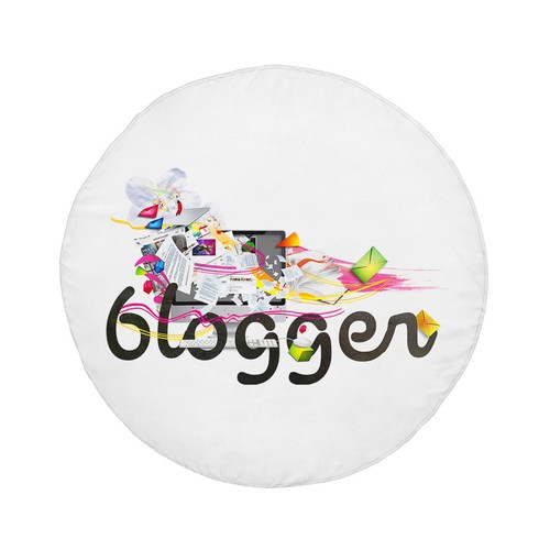 Serviette plage ronde - serviette,