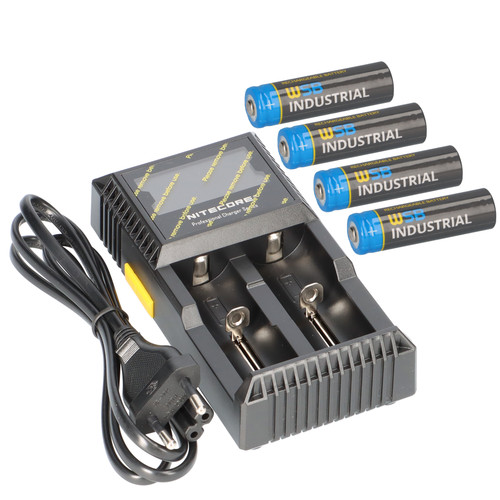 Ensemble nitecore chargeur - nitecore, d2