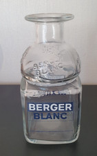 CARAFE VERRE VINTAGE -BERGER BLANC - 16*8CM