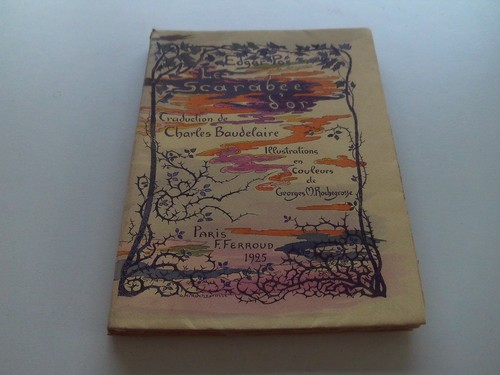 Edgar poe scarabee or - poe, d'or
