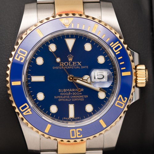 Rolex submariner date 116613lb - rolex,