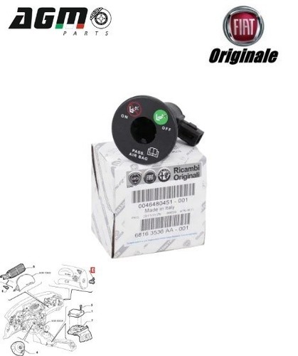 Interrupteur airbag original - airbag,
