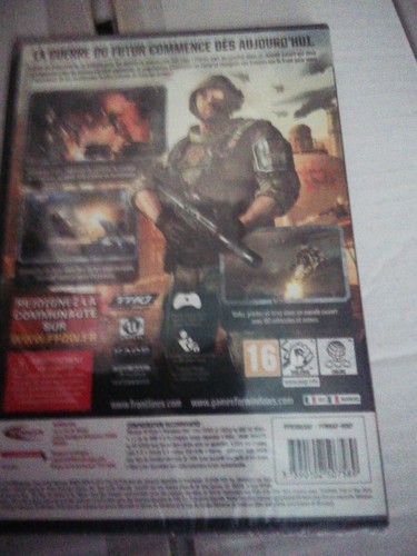 Jeu dvd rom frontlines - pc,