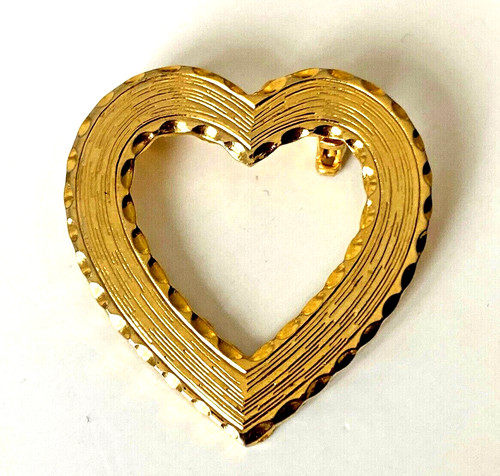 Broche vintage doré - broche,