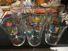 LOT de 12 VERRES à Moutarde
