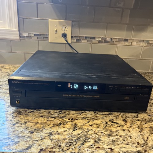 Denon dcm 270 - denon, 5-disc