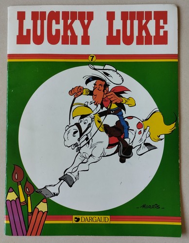 Livre lucky luke coloriage - livre,