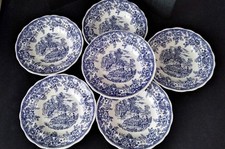 6 Assiettes creuses Lunéville  Tradition Spécial Grand Feu