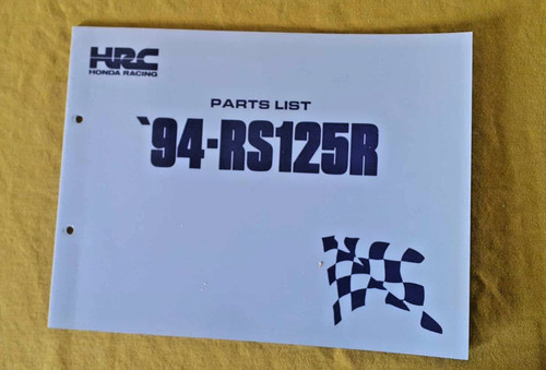 New nos honda rs125 - new, 1994
