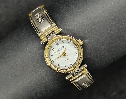 Montre vintage bicolore - ,
