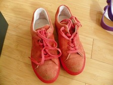 Baskets couleur mangue  -  COP COPINE - Modèle: RUNNY -  Pointure 36 - 