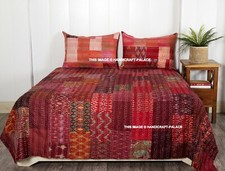 Indien Set Coton Rouge Patola