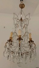 GRAND LUSTRE BRONZE DORÉ 6