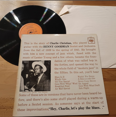 Vinyle 33t charlie christian - 33t,
