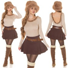 Koucla Pull Femme Beige Sans