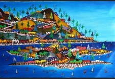 Préfète Duffaut art naif  haïtien 