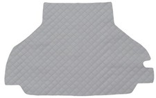 Matelassé Cuir éco GRIS Tapis coffre pour BMW E10 TOURING 3p H/B 1962-1977