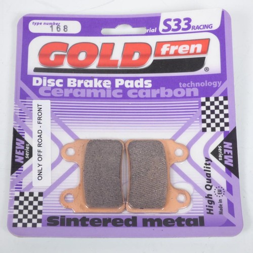 Plaquette frein gold - de,