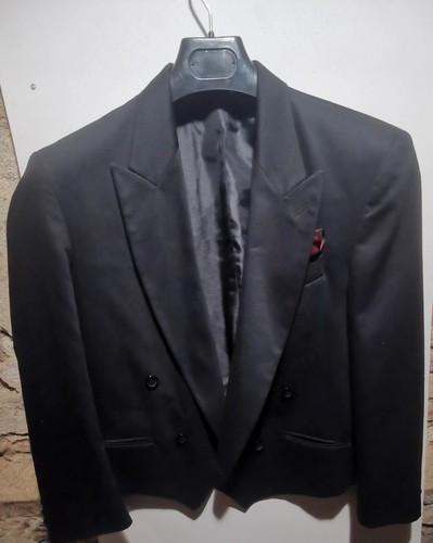 Black double breasted - black, blazer