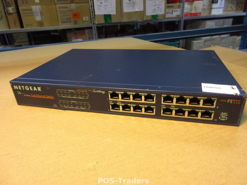Netgear fs516 16x port 100 - 16x,