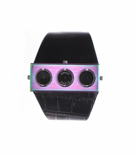 Montre kenzo analogique cuir - montre,