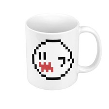 Tasse Céramique Mug Pixel Boo Personnage Hero Gamer Game Pixel Art Jeux Video
