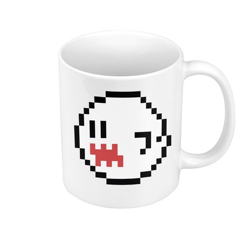 Tasse céramique mug pixel boo - céramique,