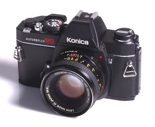 Reflex 35mm konica - reflex, :