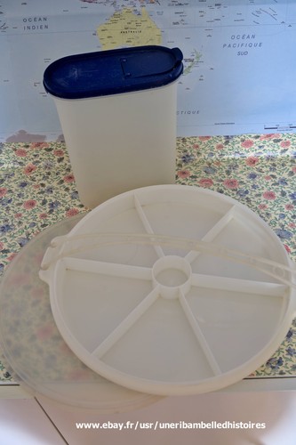 Tupperware lot boîte avec - tupperware,