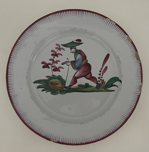 Ancienne assiette faience - ancienne,