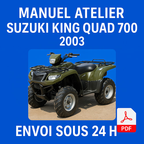 Manuel atelier suzuki king - suzuki,